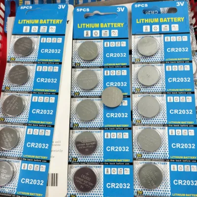 Pin CMOS CR2032 3V Lithium dùng cho Máy tính, Thiết bị y tế, điều khiển, Thiết bị gia dụng / điện tử