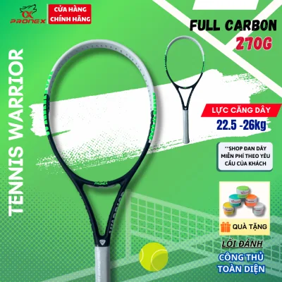 Pronex CHÍNH HÃNG Vợt Tennis Warrior 270g Luyện Tập Phát Triển Kỹ Năng bộ thể thao hồi phục, đàn hồi luyện tập chuyển động ngoài trời phù hợp người mới bắt đầu, người chơi tập luyện