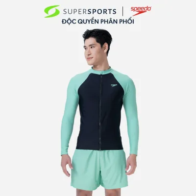 Áo Bơi Chống Nắng Nam Speedo Sun Protection - Xanh Mint - 8-A100767002