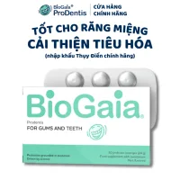 Men vi sinh BioGaia Prodentis cải thiện tình trạng răng miệng và tiêu hóa đường ruột