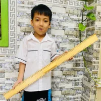 Thước gỗ 50cm-80cm dùng cho giáo viên, thước thẳng do dạy học tiêu chuẩn chất lượng