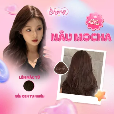 Thuốc Nhuộm Tóc Màu NÂU MOCHA Không Tẩy | Chenglovehair, Chenglovehairs