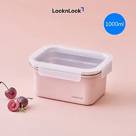 Hộp đựng thực phẩm bằng thép không gỉ LocknLock Color Coated STS Container nhiều dung tích