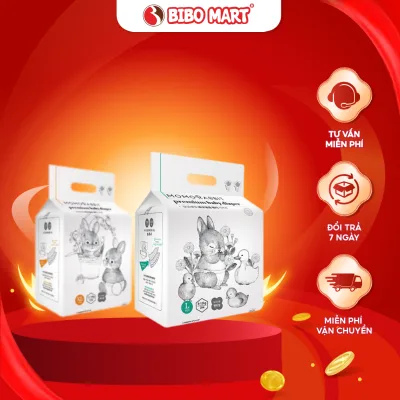 Bỉm - Tã dán Momo Rabbit Baby Band Diapers - Đủ Size - Bibo Mart