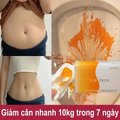 Miếng Dán Rốn Giảm Béo Giảm Cân Slim patch Đốt Cháy Mỡ Thừa Đông Y Hiệu Quả，Giảm Béo Săn Chắc Da Bụng Giảm Cân Chăm Sóc Cơ Thể 10pcs