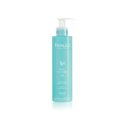 Thalgo Velvet Cleansing Milk 200ml Sữa rửa mặt tẩy trang dành cho da khô, nhạy cảm, lão hóa