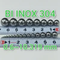 Bi thép không gỉ inox 304 size 0.6~10.319 mm dùng trong thiết bị y tế, thực phẩm, linh kiện điện tử, đánh bóng