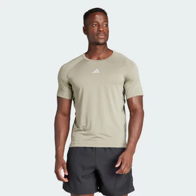 Adidas Workout Men's Gym T-Shirt, Green Color Ir5875