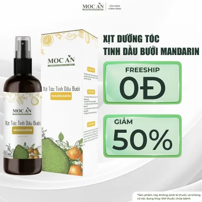 Bma120 - Green Peel Grapefruit Essential Oil Spray & Moc an Haircare Tangerine Peel Essential Oil 120ml Supports Hair Loss Reduction, Hair Growth Hair Care