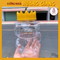 60 Hủ PET đựng bánh kẹo 500ml - Hủ nhựa đựng trà sữa cho quán ăn vặt, tiệm trà sữa