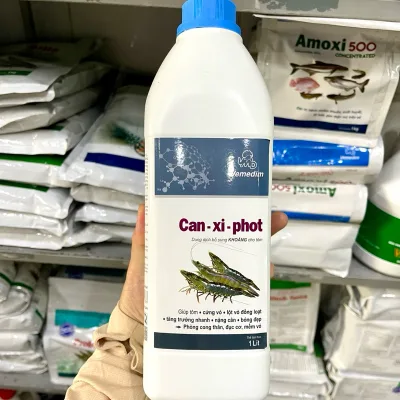 Canxi Phot Vemedim bổ sung khoáng chất cho tôm giúp tạo vỏ nhanh, cứng vỏ, tôm lột đồng loạt, lớn nhanh, bóng đẹp