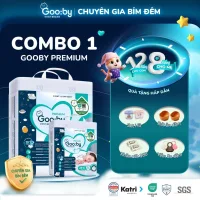 Tã/bỉm quần Gooby Premium - Chuyên gia bỉm đêm, chống trào đến 12h size M/L/XL/XXL cho bé từ 6kg - 24kg