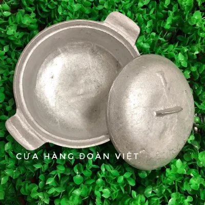 Nồi Gang Đúc 14cm - Kho Thịt Cá. Đồ Gia Dụng nhà bếp pha chế làm bánh nguyên liệu