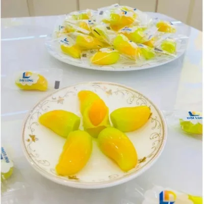Kẹo xoài lột vỏ Đại Long 500g - đồ ăn vặt ngon