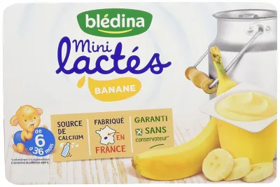 Sữa chua nguội Bledina Pháp vị chuối cho bé ăn dặm. Date 1/2026 - Sweet Baby House