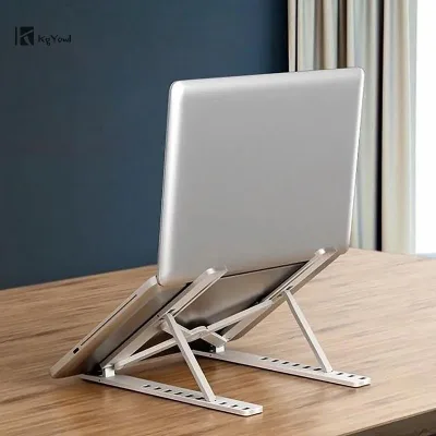 Giá đỡ máy tính xách tay đa năng KgYewl Giá đỡ máy tính xách tay có thể điều chỉnh để chống trượt Giá đỡ đế làm mát có thể gập lại cho máy tính xách tay / máy tính bảng / điện thoại Mới