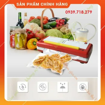 máy hút chân không thực phẩm dz300b hút được thực phẩm khô và ướt,Bảo hành 12 tháng