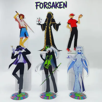 Standee Acrylic Roblox Guest 1337 Forsaken Noob John Doe Shedletsky mô hình mica trang trí bàn học 15cm quà tặng fan