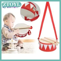 ZTOYL Trống Gỗ Trẻ Em Đầu Giáo Dục Nhạc Cụ Cho Trẻ Em Bé Đồ Chơi Đánh bại Cụ Tay Trống