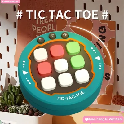 Bảng điều khiển trò chơi xếp hình HOMEGOODSZ, Trò chơi bu lông ngón chân cầm tay giảm căng thẳng, Đồ chơi Fidget 3 trong 1 điện tử