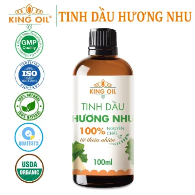 Huong Nhu Essential Oil 100ml Is Pure and Natural, Fragrant for Rooms, Room Steaming, Relaxing, Repels Mosquitoes, Cares for Hair, Nourishes Hair, Disinfects - Kingoil