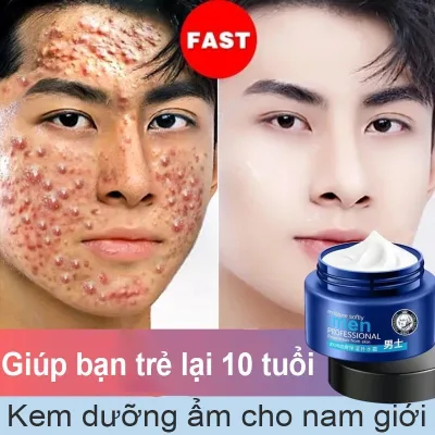 120g Chăm sóc da mặt chống lão hóa nam với Collagen Kem làm trắng dưỡng ẩm cho da mặt nam Kem làm trắng da mặt nam