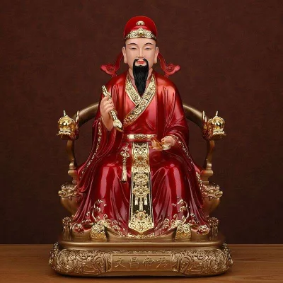 Hoàng Đế Trang Trí Bàn Học Thờ Cúng Tại Nhà Nhựa Thọ Sao Văn Chương Danh Sách Vàng Tượng Thân Thật Đồ sưu tầm-Bảo hành 2 năm
