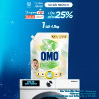 Nước Giặt OMO Matic Cho Quần Áo Bé Yêu 4,1kg/túi
