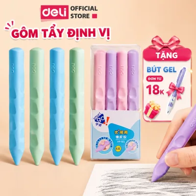 Gôm Tẩy Định Vị Tẩy Bút Chì Deli Tẩy Sạch Sẽ Ít Vụn Không Mòn Giấy Phù Hợp Cho Học Sinh Văn Phòng