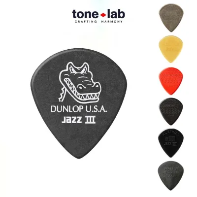 Phím đàn Nylon Max-Grip/Nylon Max-Grip XL/Tortex Gator/Ultex Jazz III Jim Dunlop Guitar Pick