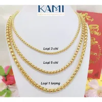 Dây chuyền công nam nữ titan thép cam kết không đen không gỉ KAMI trang sức sỉ