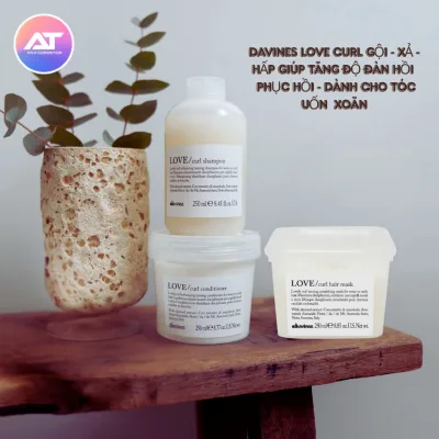 Dầu Gội, Xả, Mặt Nạ Davines LOVE Curl – Chăm Sóc Tóc Uốn Xoăn, Giúp Tóc Mềm Mượt Và Dễ Vào Nếp