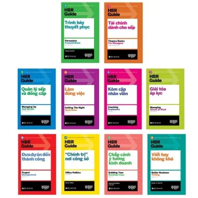 Sách - HBR Guide 2021: Kỹ Năng Quản Lý Chuyên Sâu Từ Harvard Business Review ( Bộ 10 Cuốn + Tặng Kèm Boxset)