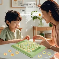 Cờ lật hai người chơi vs. động vật, cặp trẻ em, thủ thuật ma thuật, tương tác giữa cha mẹ và con cái, trò chơi lý luận xếp hình
