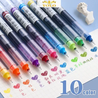 Bút Mực gel Ngòi 0.5mm 8 Màu Tùy Chọn Tiện Dụng