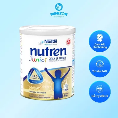 Sữa Bột Nutren Junior Nestle Thụy Sĩ 850g Cho Trẻ từ 1-12 Tuổi | minizon kids