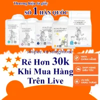 Tã Bỉm Momo Rabbit HÀN Quốc dán/quần đủ size S36/M32/L30/xl28/L28/xl22/xxl18