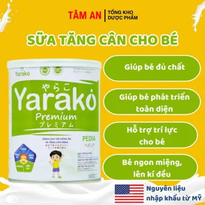 Yarako Premium Pedia - Weight Gain Milk for Babies Yarako Premium Pedia for Babies with Anorexia Supports Scientific Weight Gain Genuine Vanilla Japanese Technology