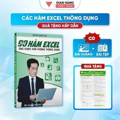 Book 90 Excel Functions Computer Training Common Office Applications - Nguyen Quang Vinh