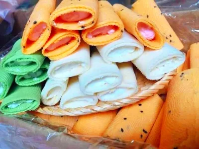 Bánh Xếp Mix 3 Vị ( Thơm Ngon ) - 1 KG siêu ngon đồ ăn vặt