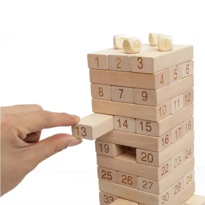 Bộ Chơi Rút Gỗ 54 Thanh - Tăng khả năng sáng tạo và tư duy logic trong bé VRG0079843