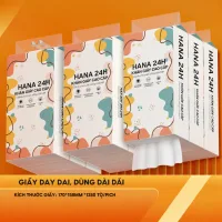 Combo 12 Bịch Giấy Vệ Sinh Treo Tường TopGia Thùng 12 Bịch Đa Sắc Treo Đa Năng Từ Bột Giấy Thiên Nhiên