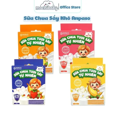 Sữa chua sấy Anpaso 1 tỷ lợi khuẩn giúp bổ sung vitamin khoáng chất cho bé, Sữa chua sấy Thăng Hoa Anpaso dinh dưỡng