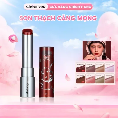 Cheryeyep Lip Gloss for Plump Lips, Long-Lasting Moisturizing, Crystal Glossy Rouge Technology