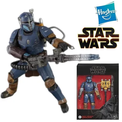 Hasbro Black Series Star Wars Mandalorian Heavy Infantry Mandalorian 6 Inches 16Cm Action Figure Mô hình sưu tầm
