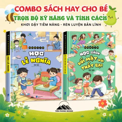 Combo 2 Sách Học Lễ Nghĩa & Học Cách Đối Mặt Với Thất Bại - Sách Thiếu Nhi