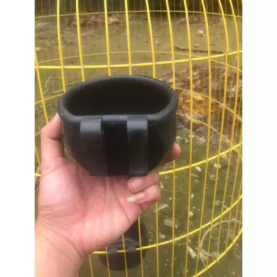 Cóng, Gáo Ăn Cao su 1 quai, 2 quai Cho gà, chim bồ câu, máng đựng thức ăn uống siêu bền - Tiện Lợi, Dễ Sử dụng
