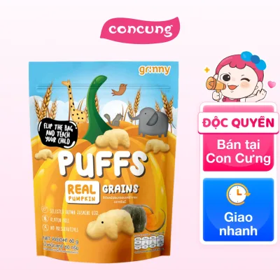 Bánh ăn dặm Grinny vị bí ngô