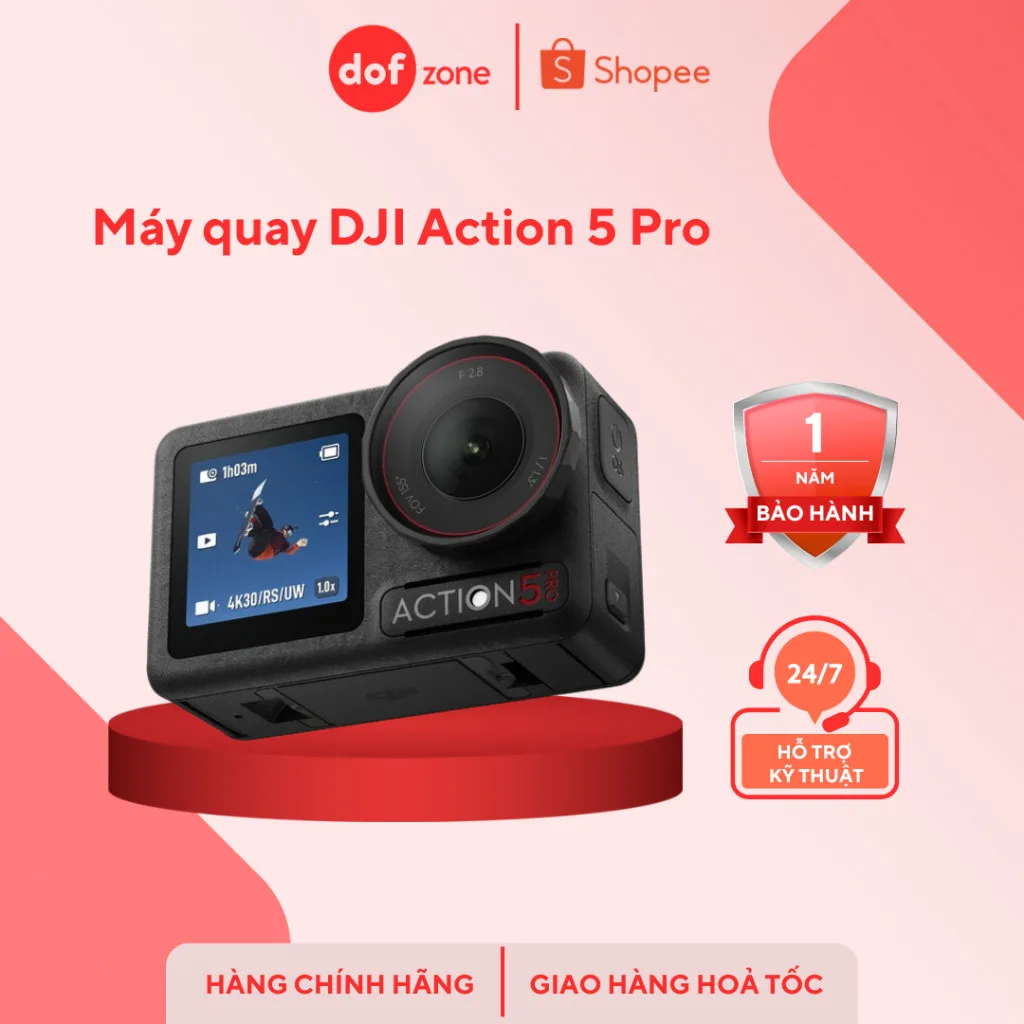 DJI Osmo Action 5 Pro - Chính hãng BH 12 tháng