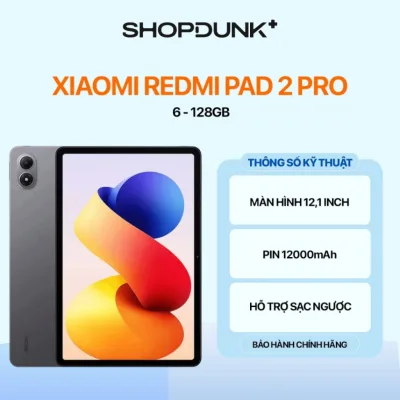 Máy Tính Bảng Xiaomi Redmi Pad 2 Pro (6+128GB | 8+256GB) Chính Hãng